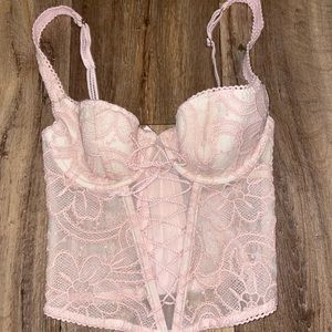Baby pink Victoria Secret Corsets